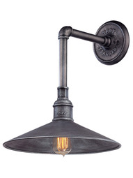 Toledo Collection 14 Inch Wall Sconce in Old Silver